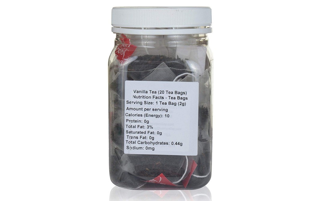 Teesta Valley Tea Vanilla hand picked tea    Jar  20 pcs